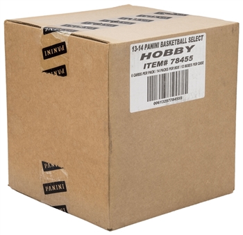 2013/14 Panini "Select" Basketball Unopened Hobby Case (12 Boxes)